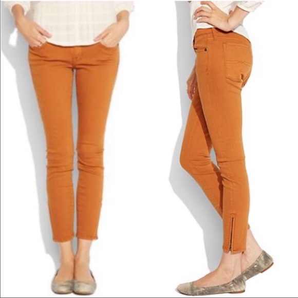 Lucky Brand Pants - Lucky Brand Charlie Super Skinny Jeans Mustard 24